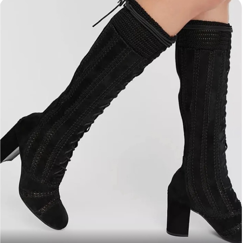 Free People x Silent D Blaire Lace-Up Boots size US 9, European 40